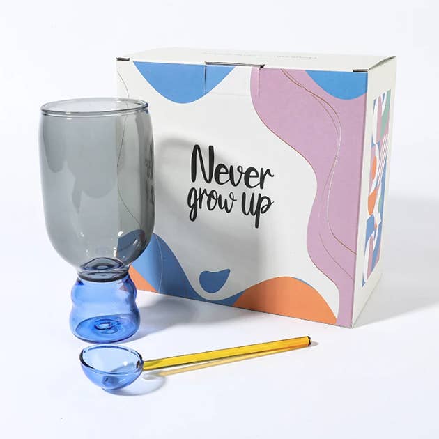 Cocktail Glass Mug & Spoon Gift Set for wholesale by IVORE.GROUP (We cover All Import duty)