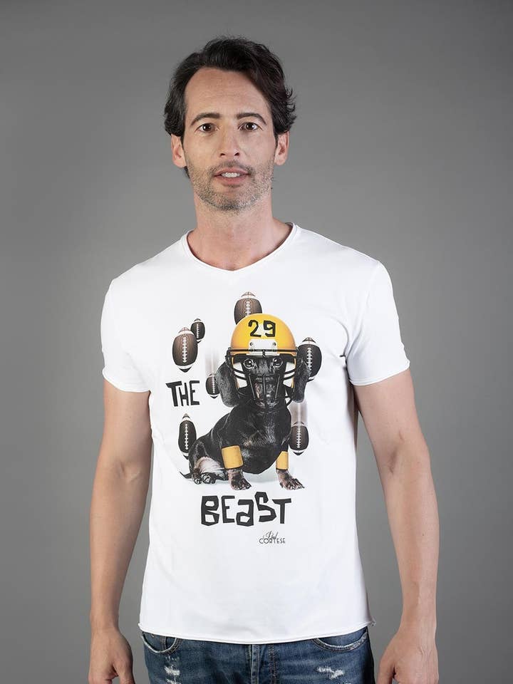 CAMISETA HOMBRE THE BEAST para venta al por mayor de Paul Cortese