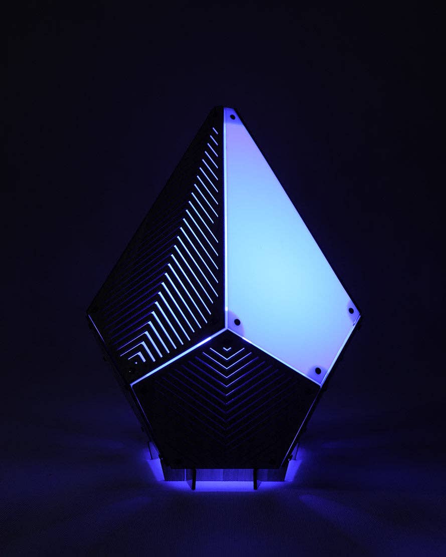 PAPERCRAFT WORLD - Wholesale DIY Craft Kit - SINAR Linez 3D Papercraft Table Lamp23