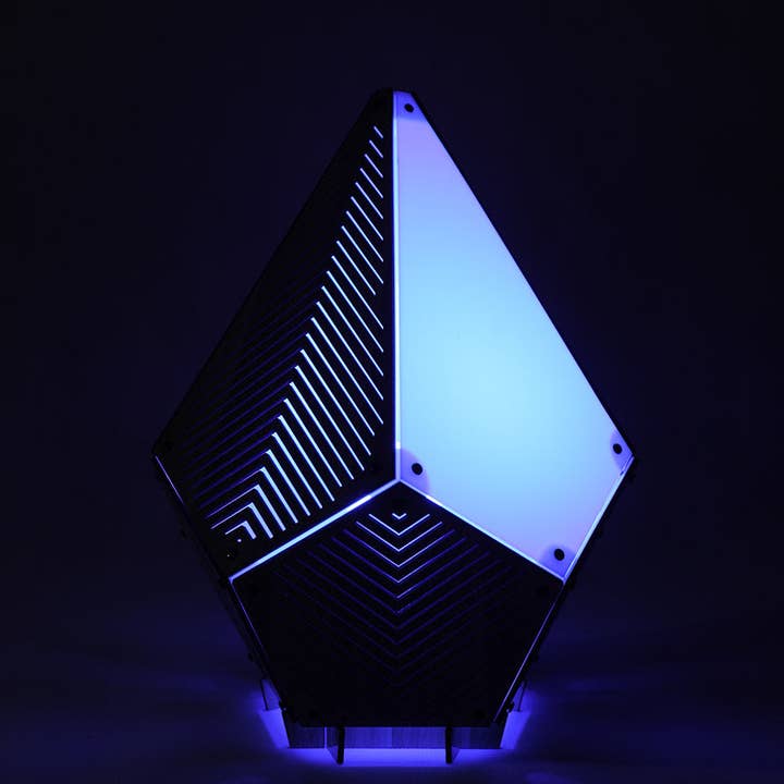 PAPERCRAFT WORLD - Wholesale DIY Craft Kit - SINAR Linez 3D Papercraft Table Lamp23