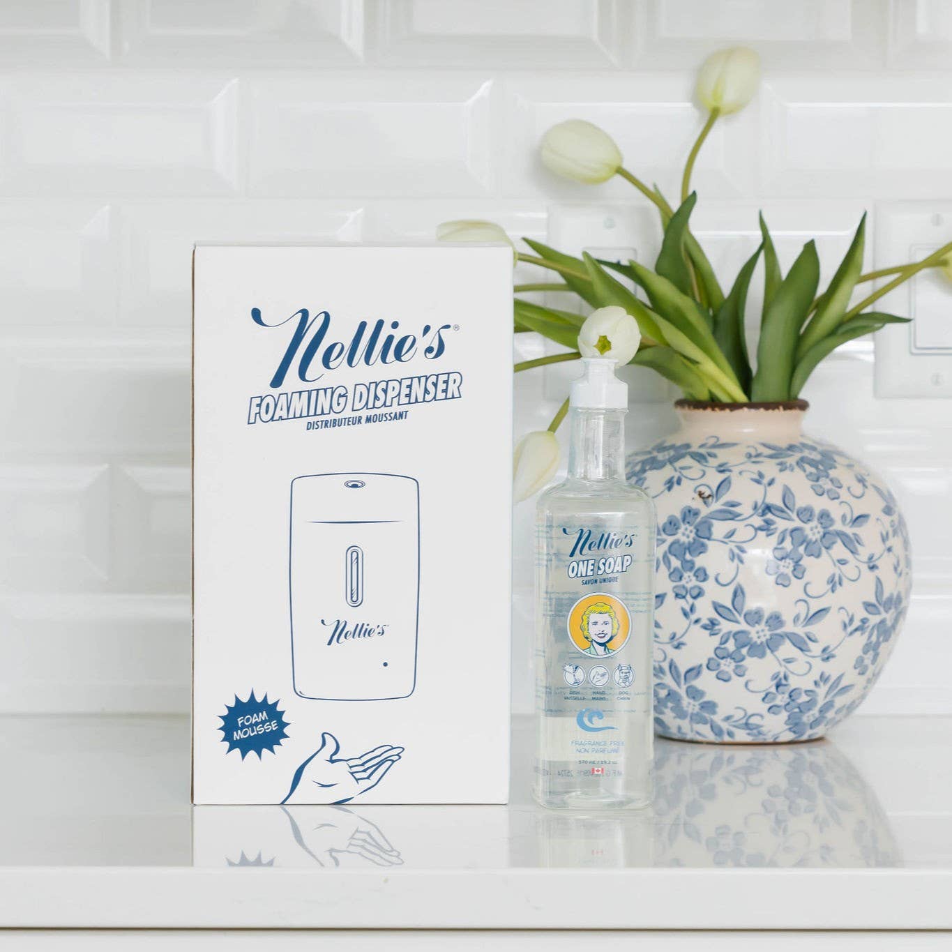 Nellie's Clean - Vente Distributeurs de savon - Distributeur de savon moussant3