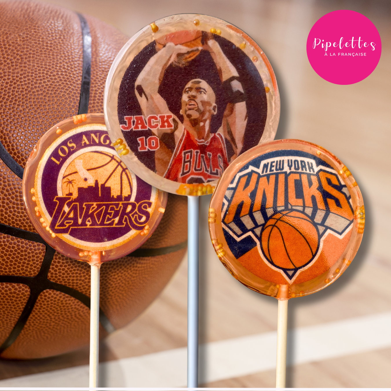 Pipelettes a la française - Wholesale Lollipop - Customizable lollipops 3.5 cm4