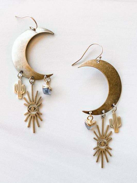 Mystic Desert - Fluoriet oorbellen voor wholesale door The Pretty Eclectic