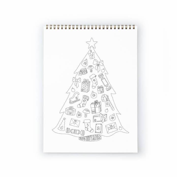 ALL THE WAYS TO SAY - USA - Wholesale Coloring & Activity Book - Adult - Coloring Book Winter Edition2