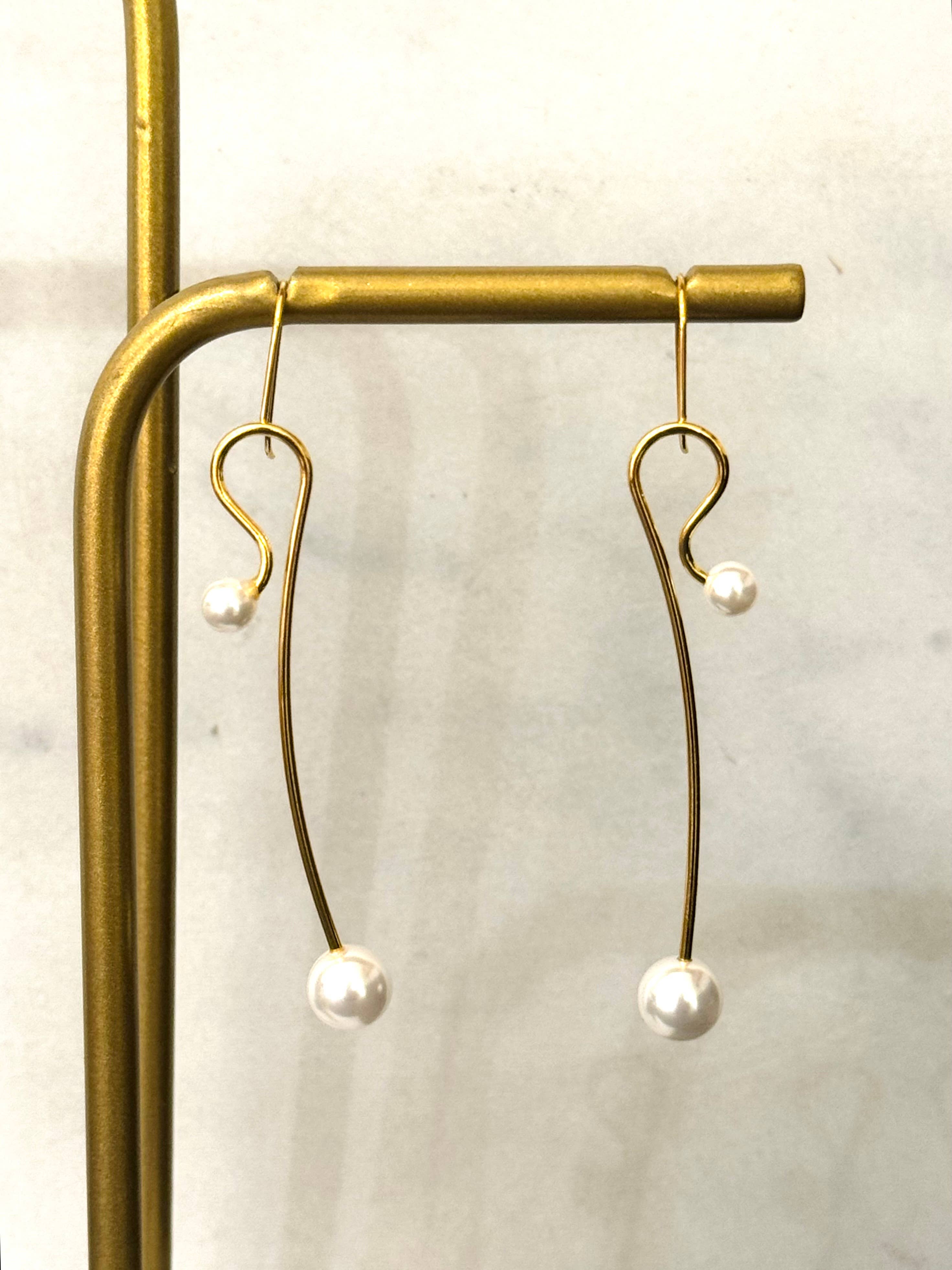 Cassette Barcelona - Wholesale Hangende/ronde oorbellen - Jex Fineline Oorbellen