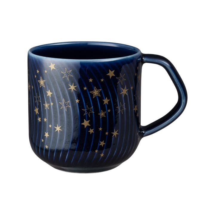 Denby - Wholesale Coffee Mug - Arc Blue Stars Coffee Mug