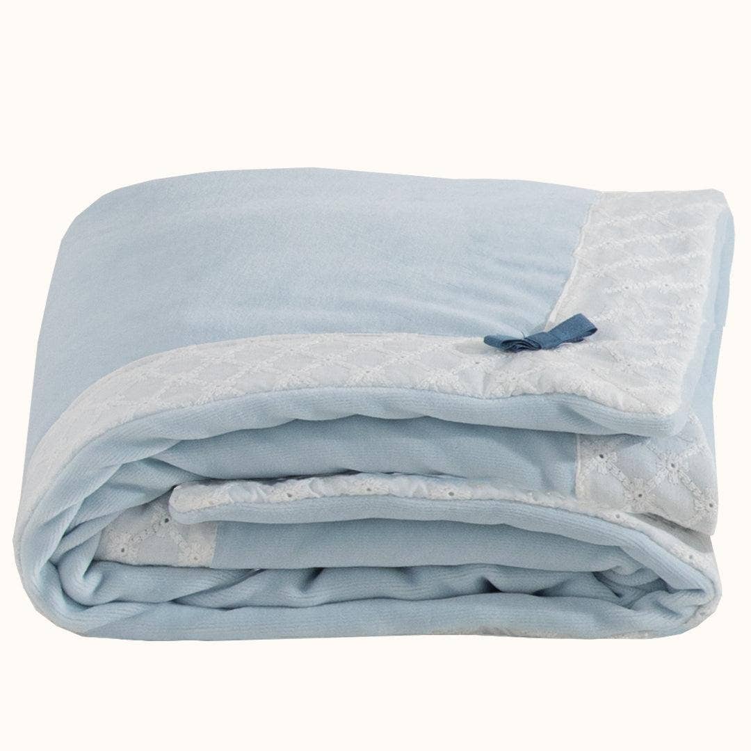 Pim-Pam-Pum - Wholesale Bedding Blanket - Kids & Baby - Manta Romantic 2 Blue0