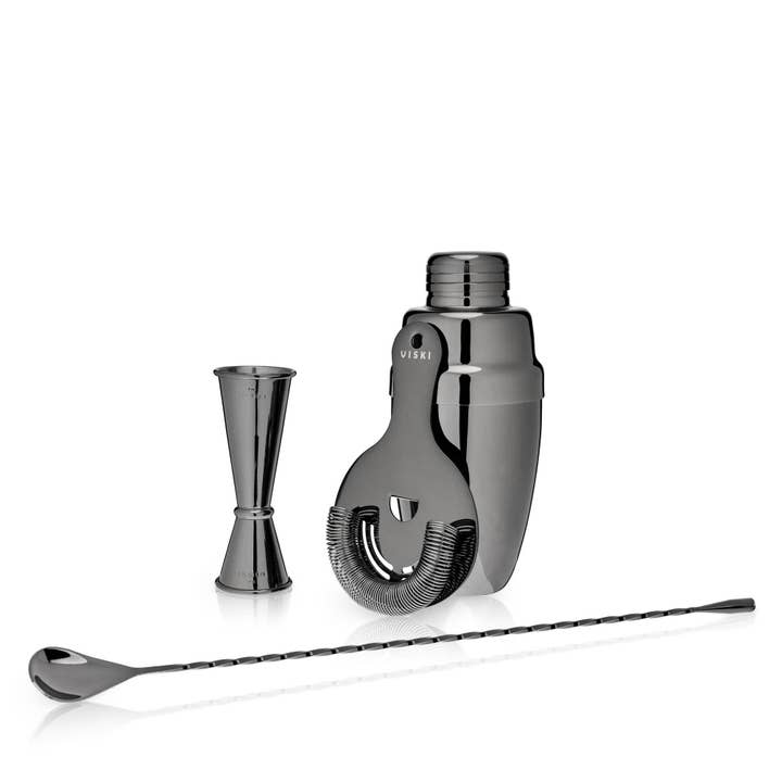 Set da barista Warren™ placcato in canna di fucile - Set di 4 pezzi per la vendita all'ingrosso da parte di True Brands