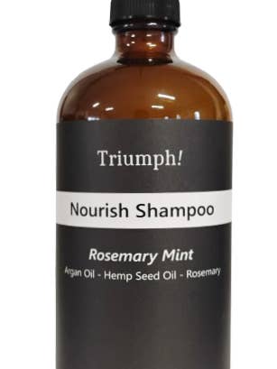 Nourish Shampoo For Hair Growth - Rosemary Mint 16 Oz. for wholesale by Triumph! Skincare