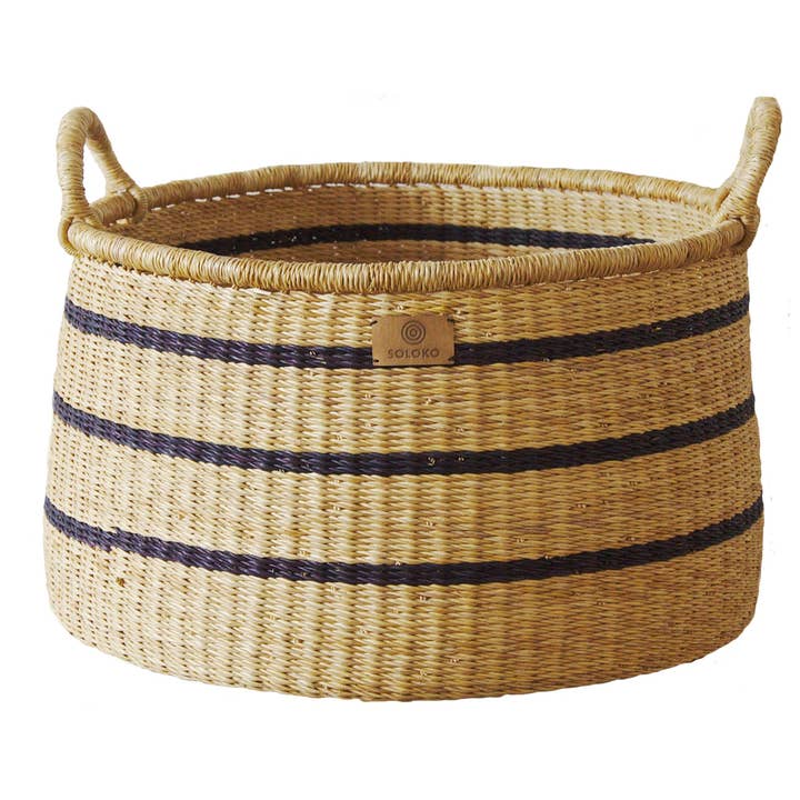 SOLOKO - Wholesale Basket - Enyo Woven Basket | Storage Basket | Handmade Grass Basket 0