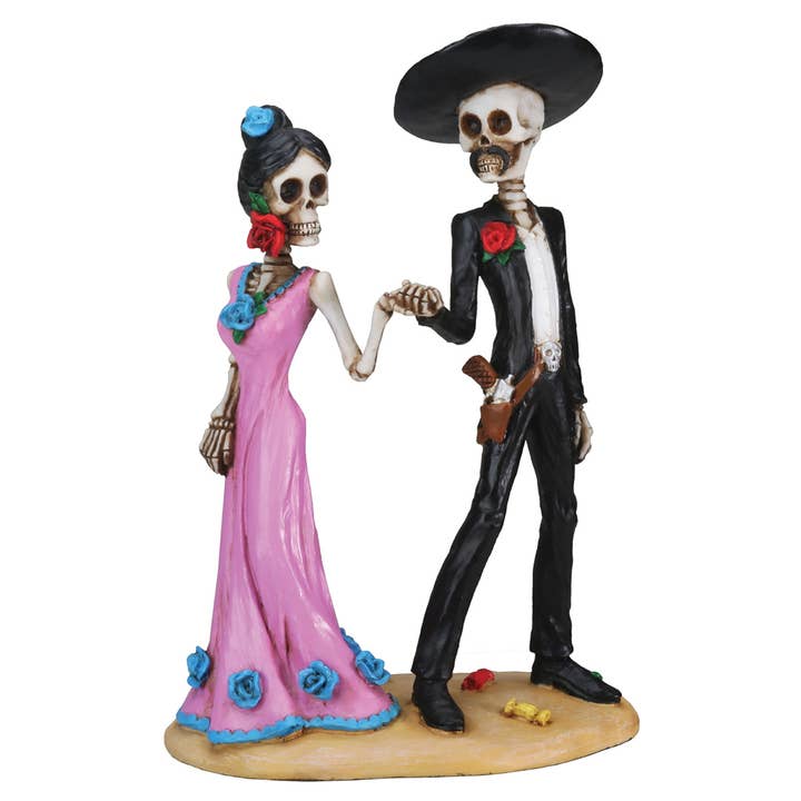 Pareja de Día de los Muertos Tomados de la Mano para venta al por mayor de Pacific Trading