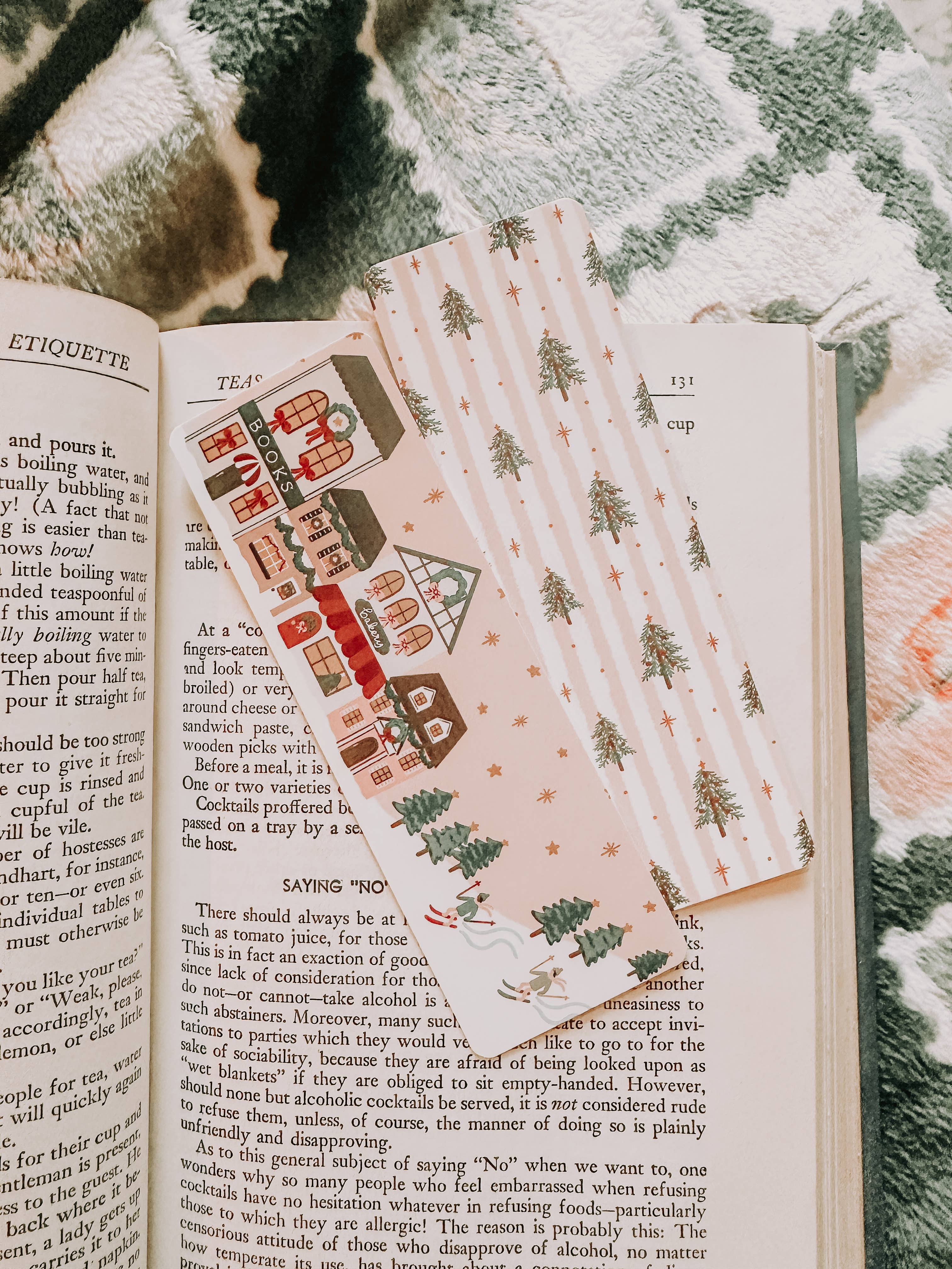 Oak Shore Collective LLC - Wholesale Bookmark - Vintage Christmas | Bookmark 1