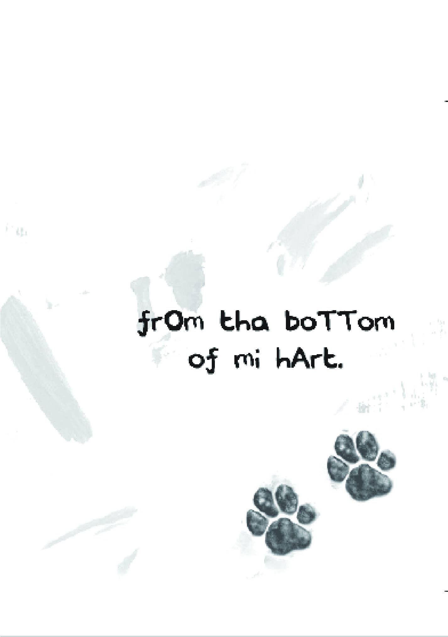 Dog Speak - Wholesale Bedanktkaartje - Bedankt - Tank U uit de grond van mijn hart4