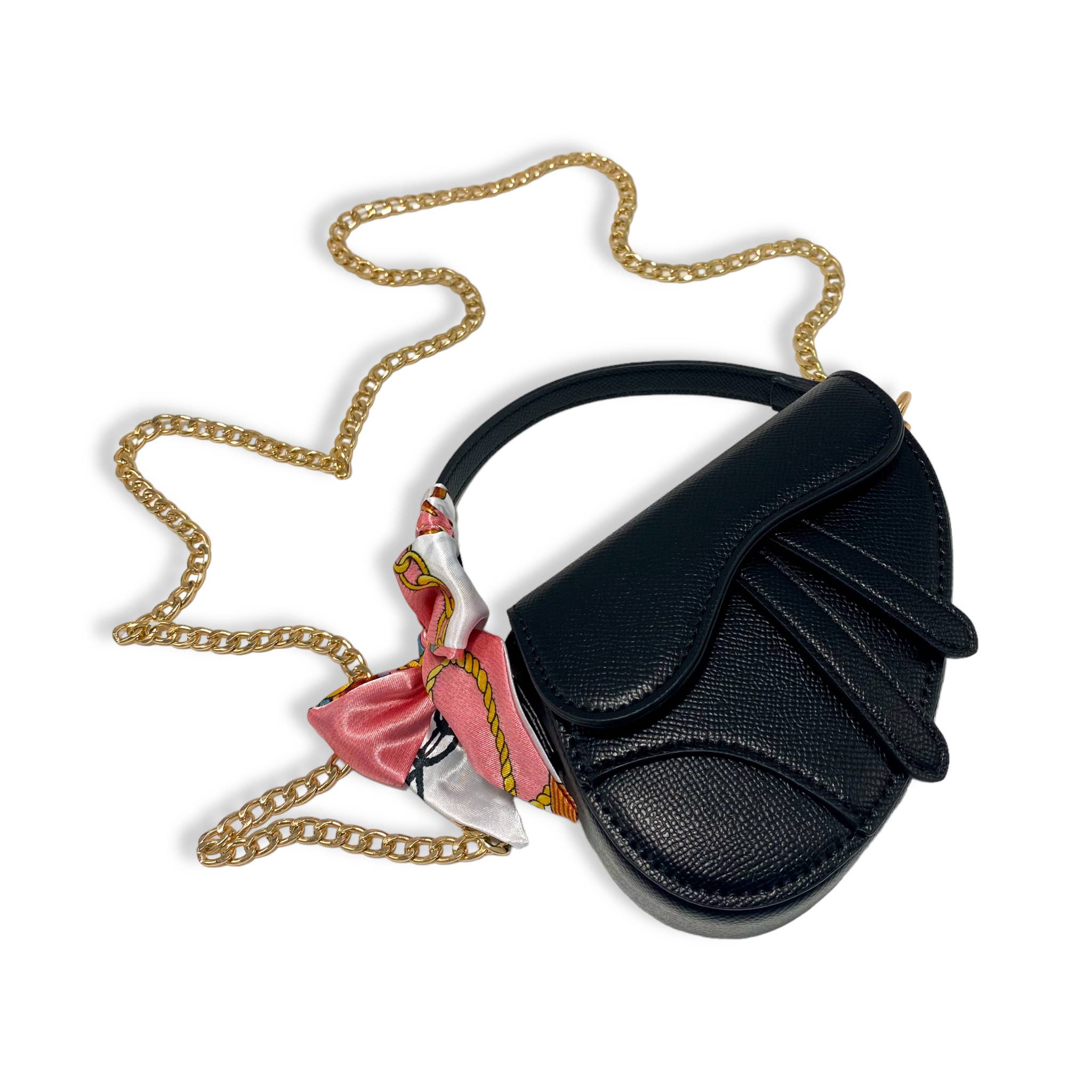 Doe a Dear - Wholesale Purse/Bag Accessory - Kids - B1309 & B1342 Saddle Purse w/ Scarf (6 Colors)7