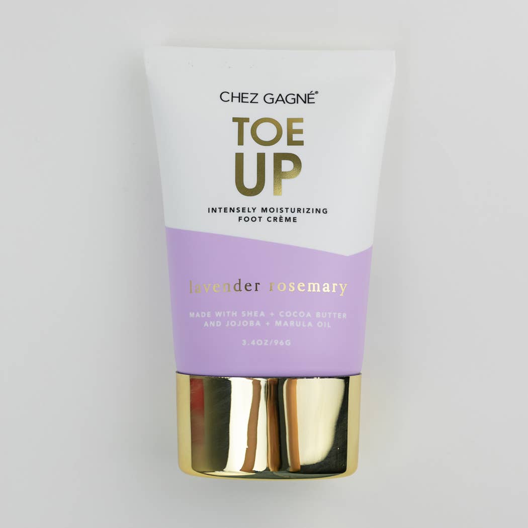 Chez Gagné - Wholesale Foot Cream - Toe Up - Clean + Foot Crème - Lavender - 3.4oz9