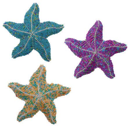 Starfish, Lg Asst Set of 3 for wholesale by Beadworx By Extol Accessories Ltd.