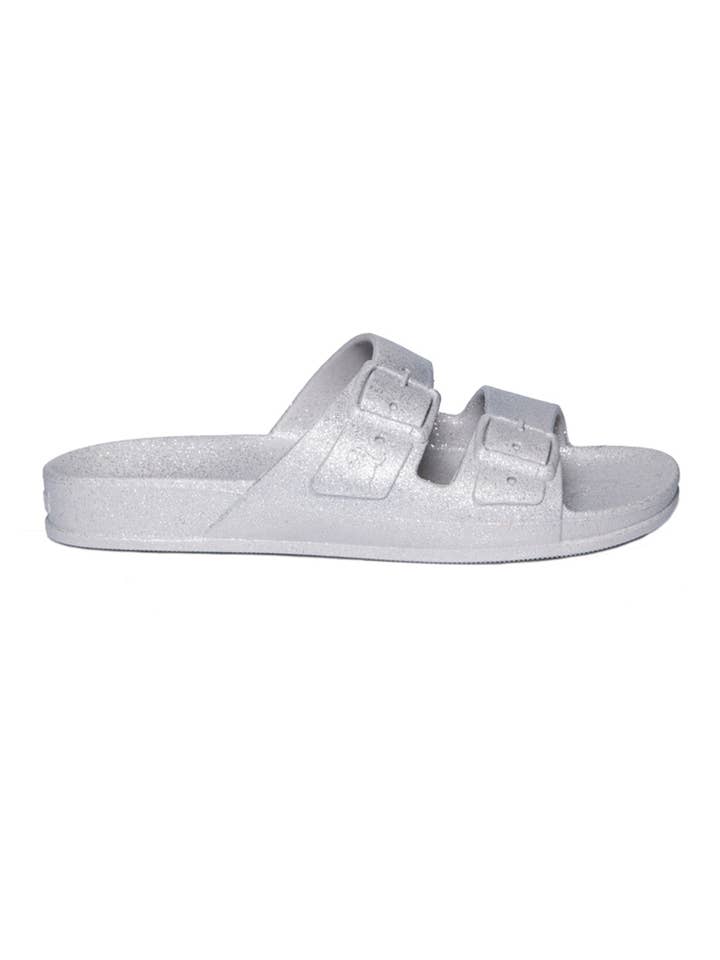 Cacatoès Carioca Glitters Grey Candy-scented Sandals-Women for wholesale on Faire2