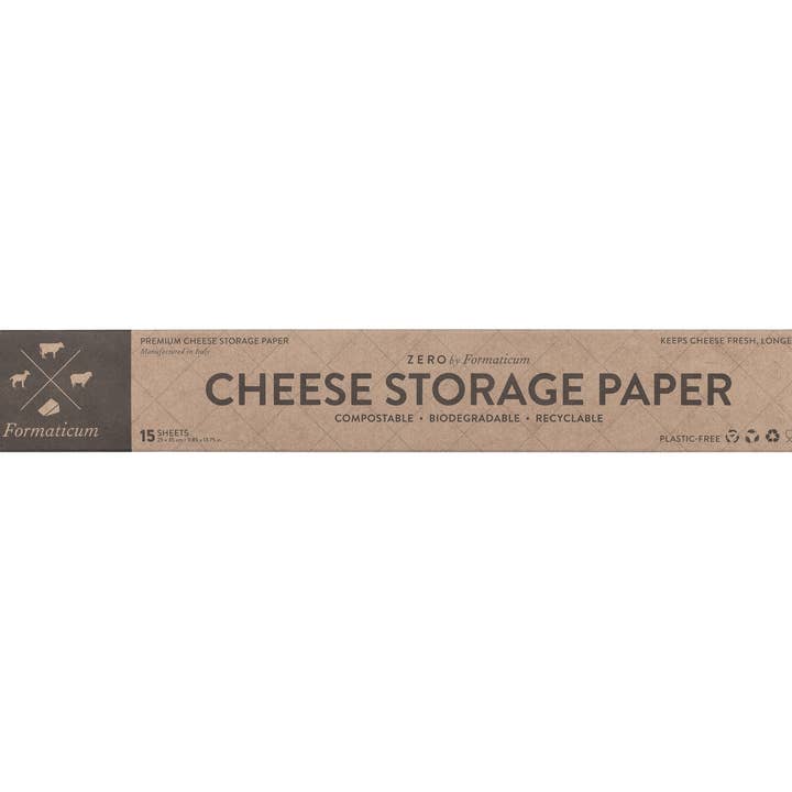 Formaticum - Wholesale Food Storage Wrap/Bag - Formaticum Zero Cheese Storage Paper - Case of 202