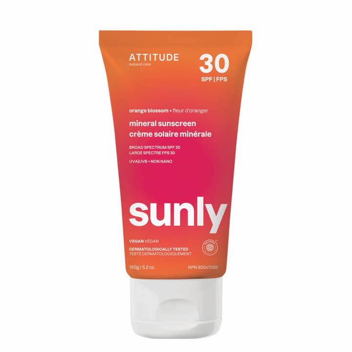 ATTITUDE - Wholesale Sunscreen - Sunly - Sunscreen - Orange Blossom - 30 SPF - 150 g