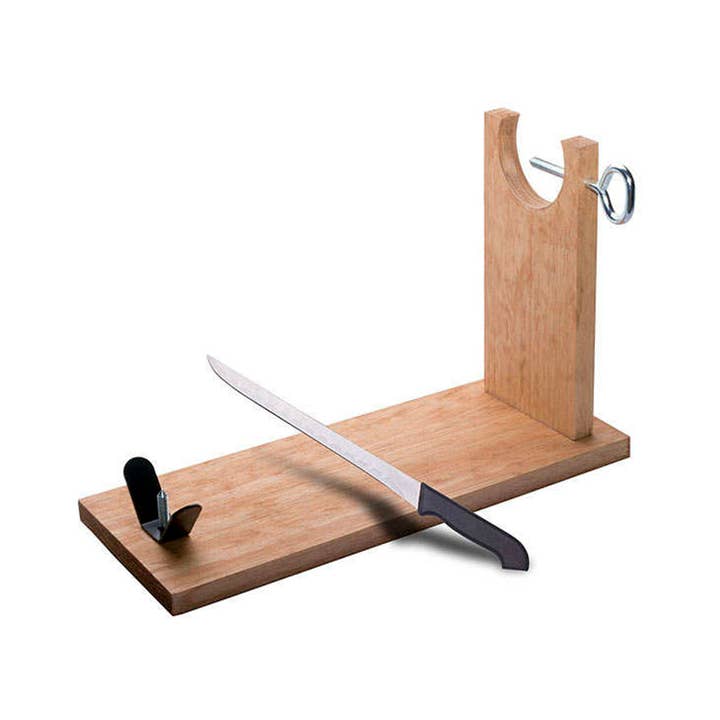 Redondo Iglesias - Wholesale Cutting Board - HAM STAND KIT - CUTTING BOARD for dry cured meat