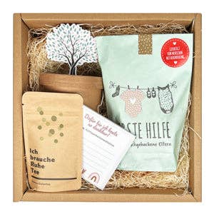 Gaveæske til kommende forældre for engroshandel hos Wunderle GmbH