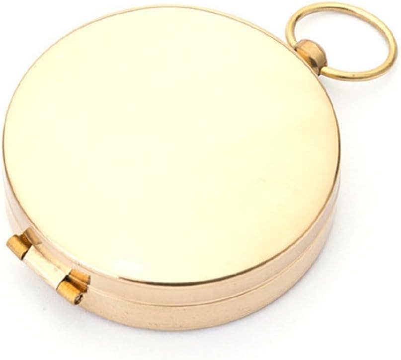 giftland - Wholesale Navigational Compass - Golden Metal Compass 5cm2