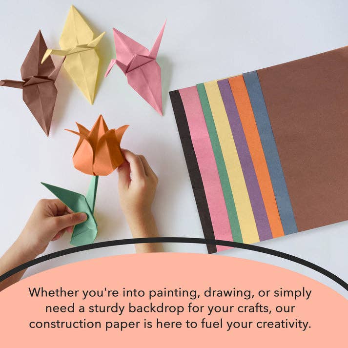 Three Leaf - Wholesale Craft Supplies - Three Leaf 9 X 12 Construction Paper Pad 32 Ct. (Pack of 48)