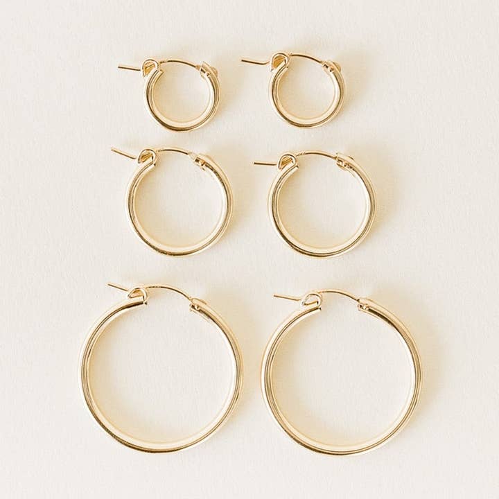 Madison Hoops for wholesale by Halie & Co