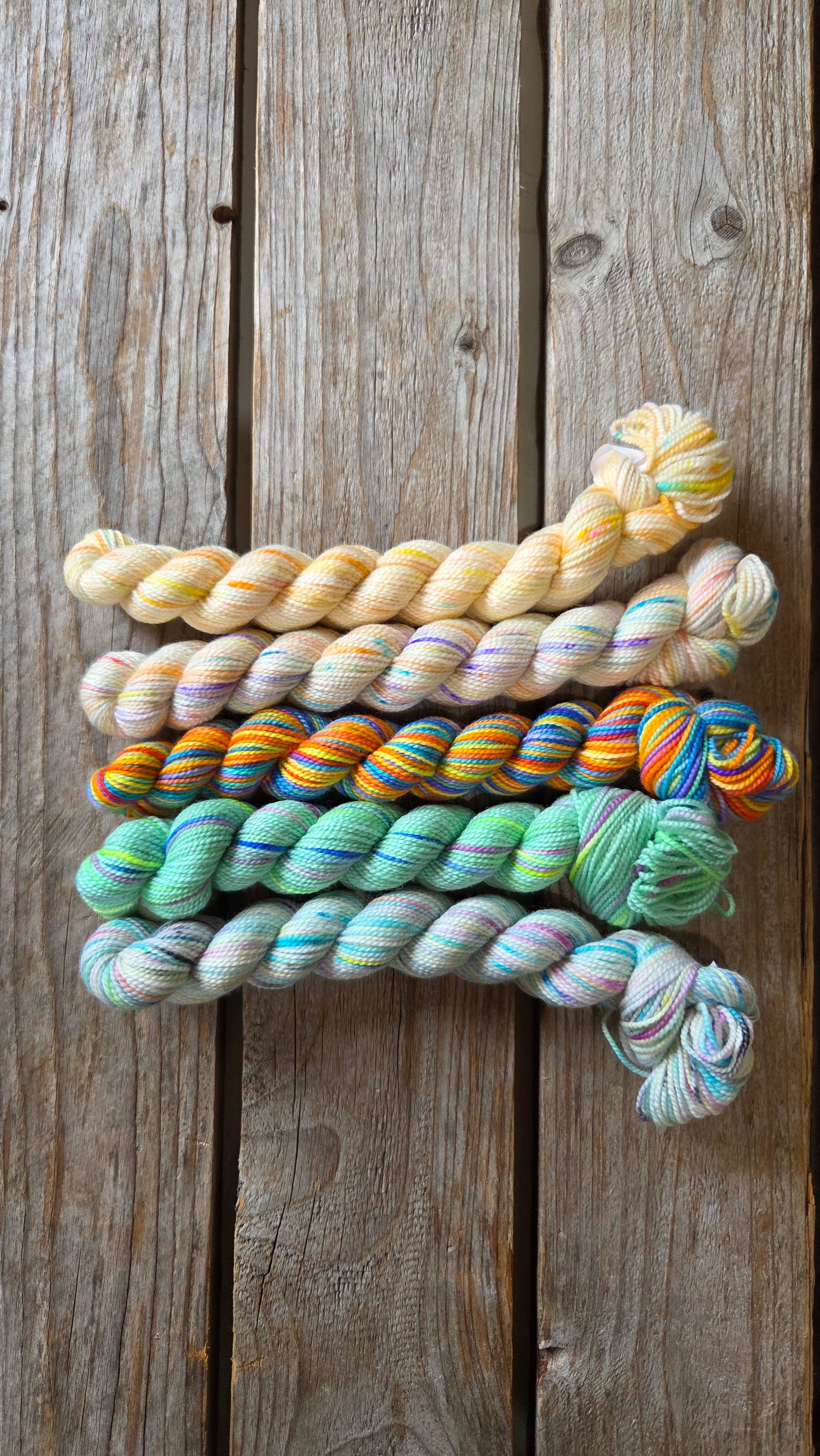 Koigu Wool Designs - Wholesale Yarn - Wibbly-Wobbly Scarf Mini Skein Sets (LYS DAY 2026)19