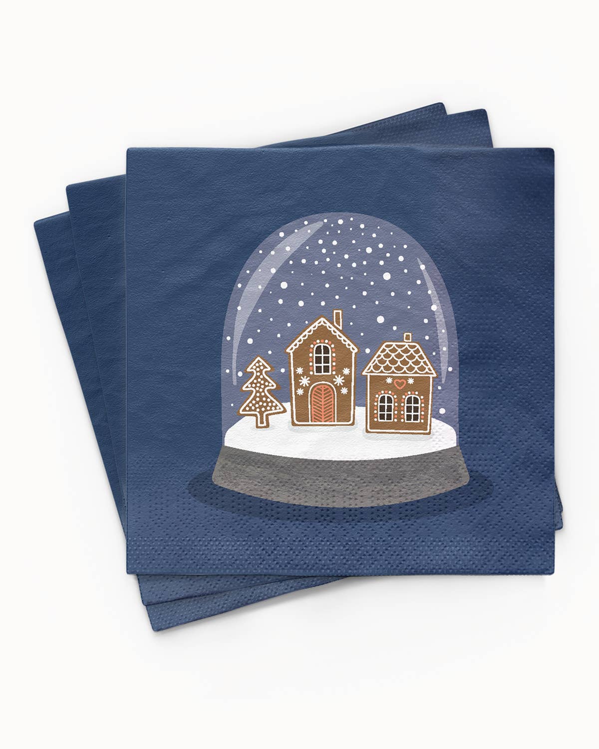 chic.mic - Wholesale Dinner & Cloth Napkin - Serviette - Let It Snow0