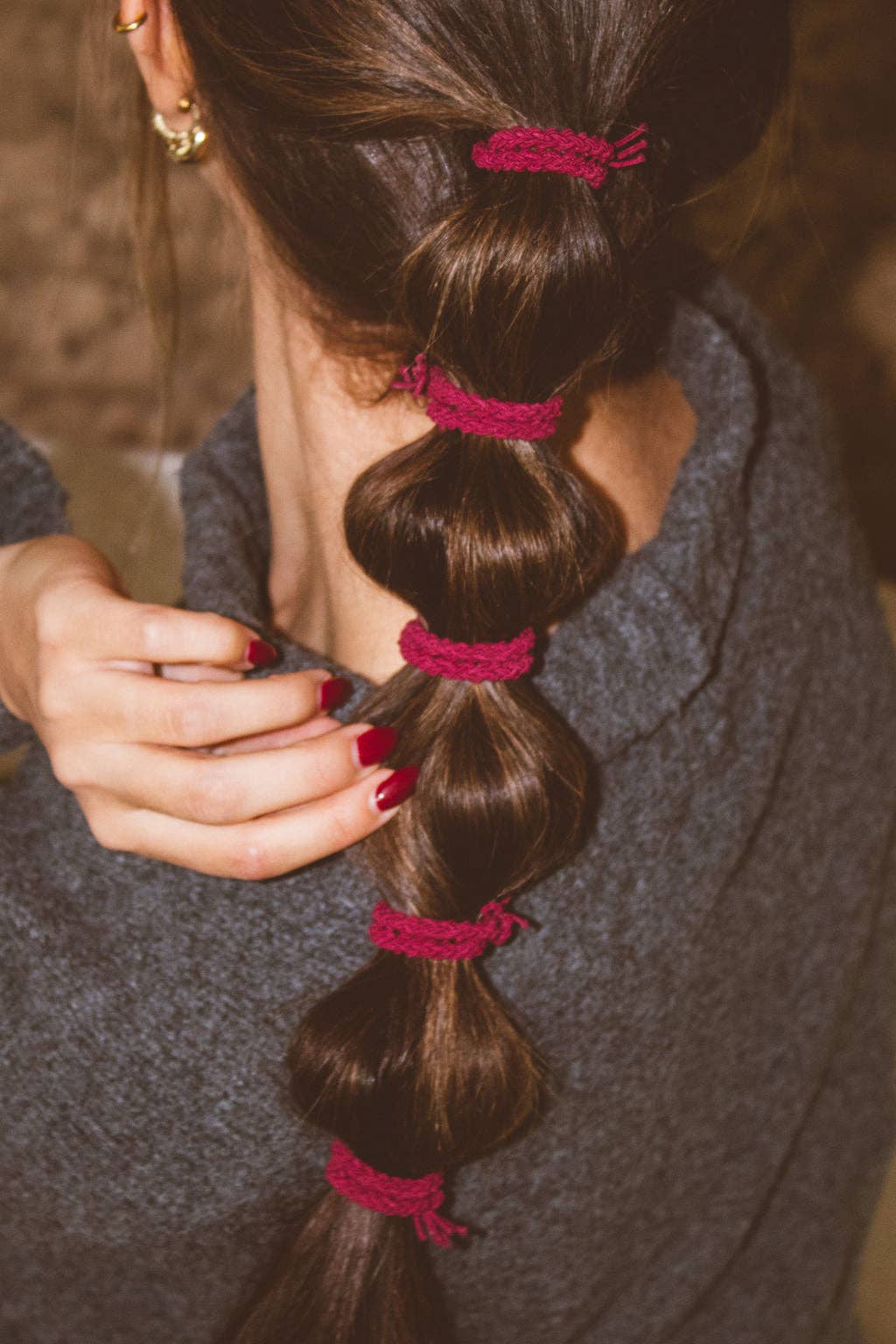 Shop Andi - Wholesale Hair Tie - Rustic Braided Hair Ties 5-pack10