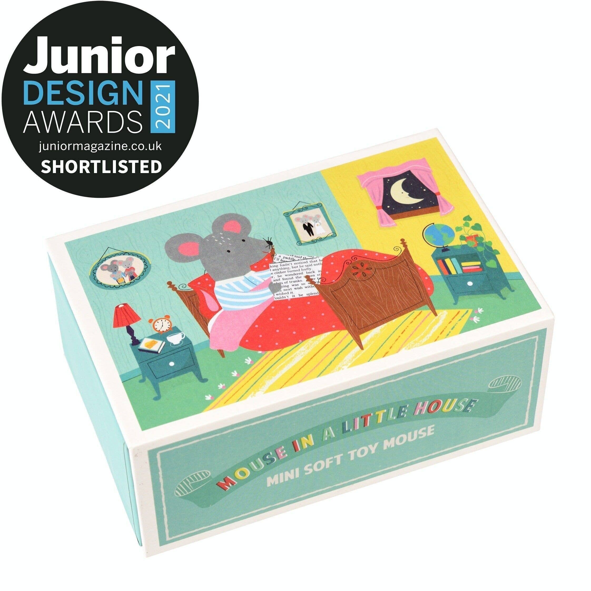 Rex B2B - UK - Vente Peluche – enfant et bébé - Souris dans une petite maison peluche.2