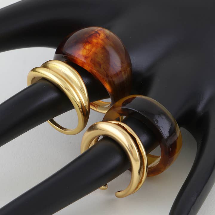 Meervoudige Gouden Schildpad Wikkelring voor wholesale door 3AM BY H&D ACCESSORIES