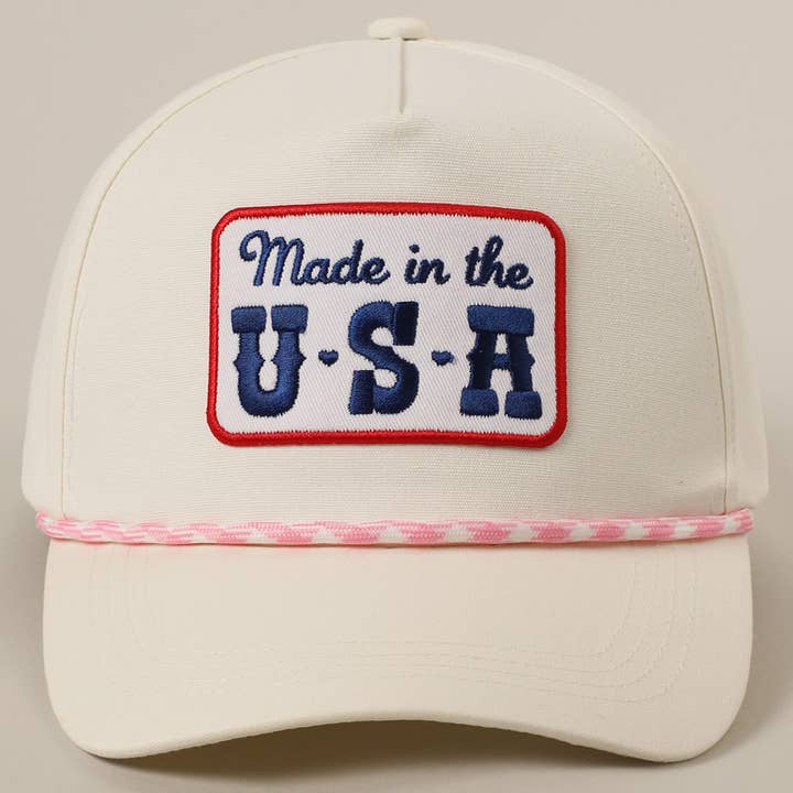 Fashion City - Wholesale Trucker Hat - Unisex - Made in the USA Embroidery Patch Trucker Hat