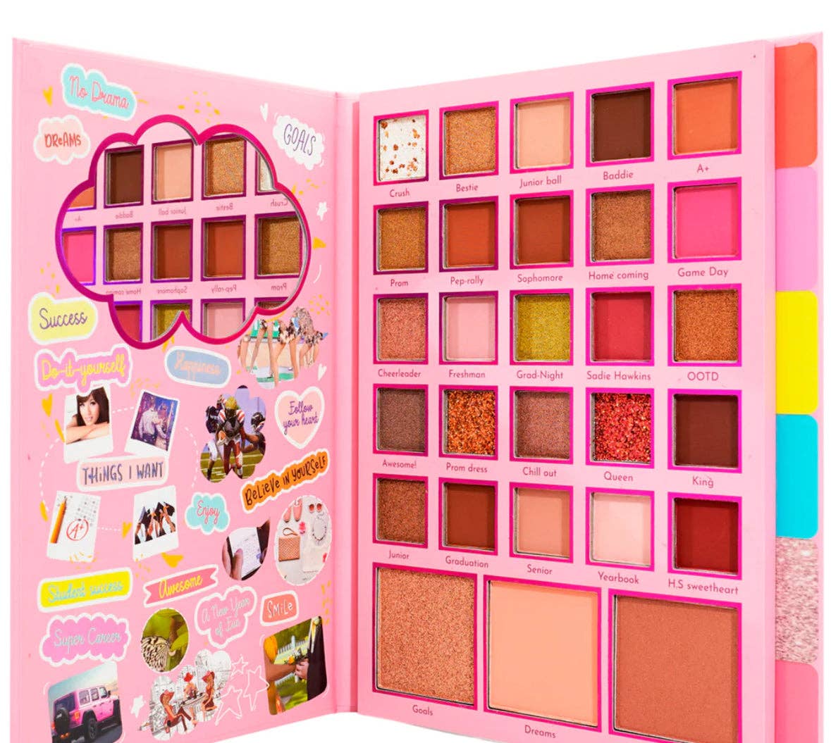 Kitty and Co./Make Up Store Near Me - Wholesale Eyeshadow Palette - Prolux Back to School Eyeshadow Palette0