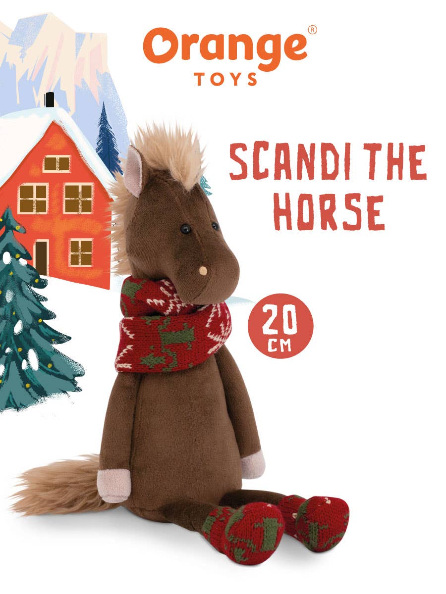 Orange Toys – Engroshandel Plyslegetøj - Børn og baby – Scandi plyshesten - 20 cm - 0+6