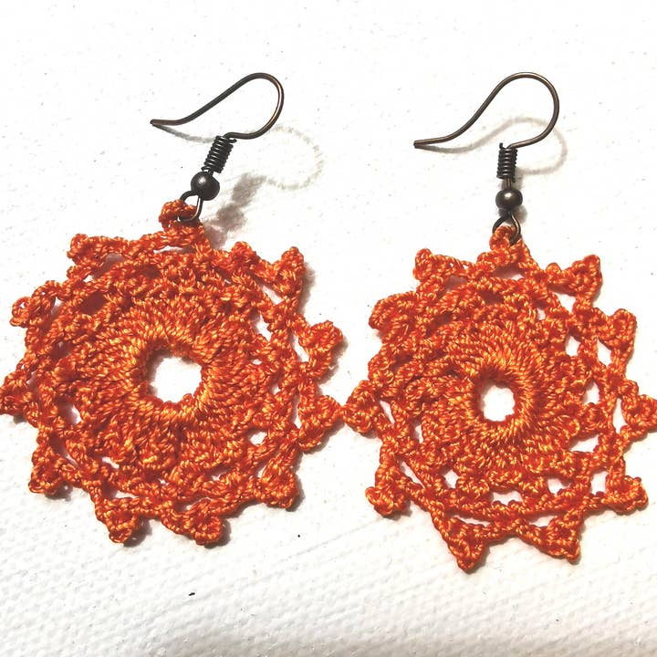 Meli Design – wholesale Dangle earrings – Crochet earrings3