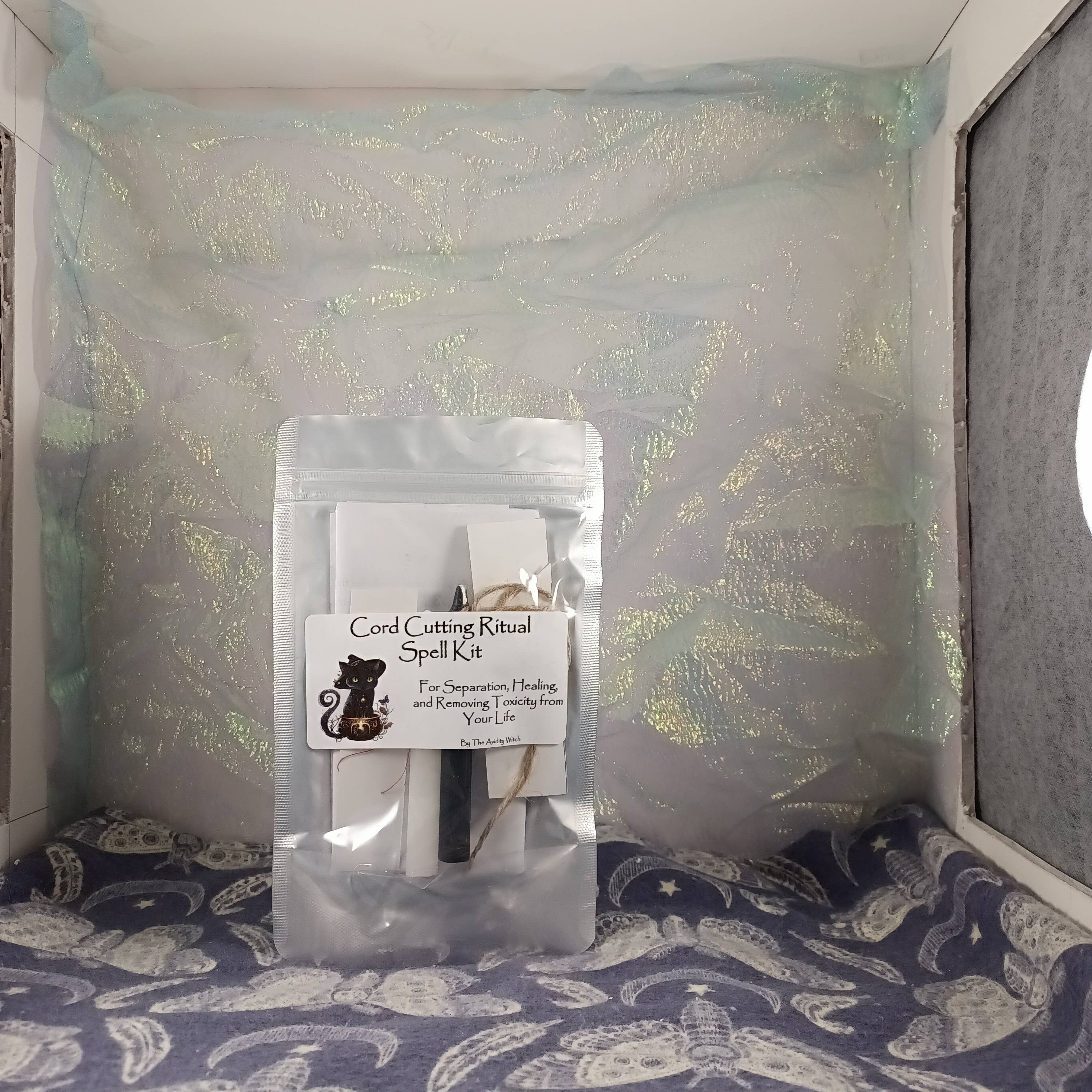 The Avidity Witch - Wholesale Meditation Supplies - Cord Cutting Ritual Spell Kit3