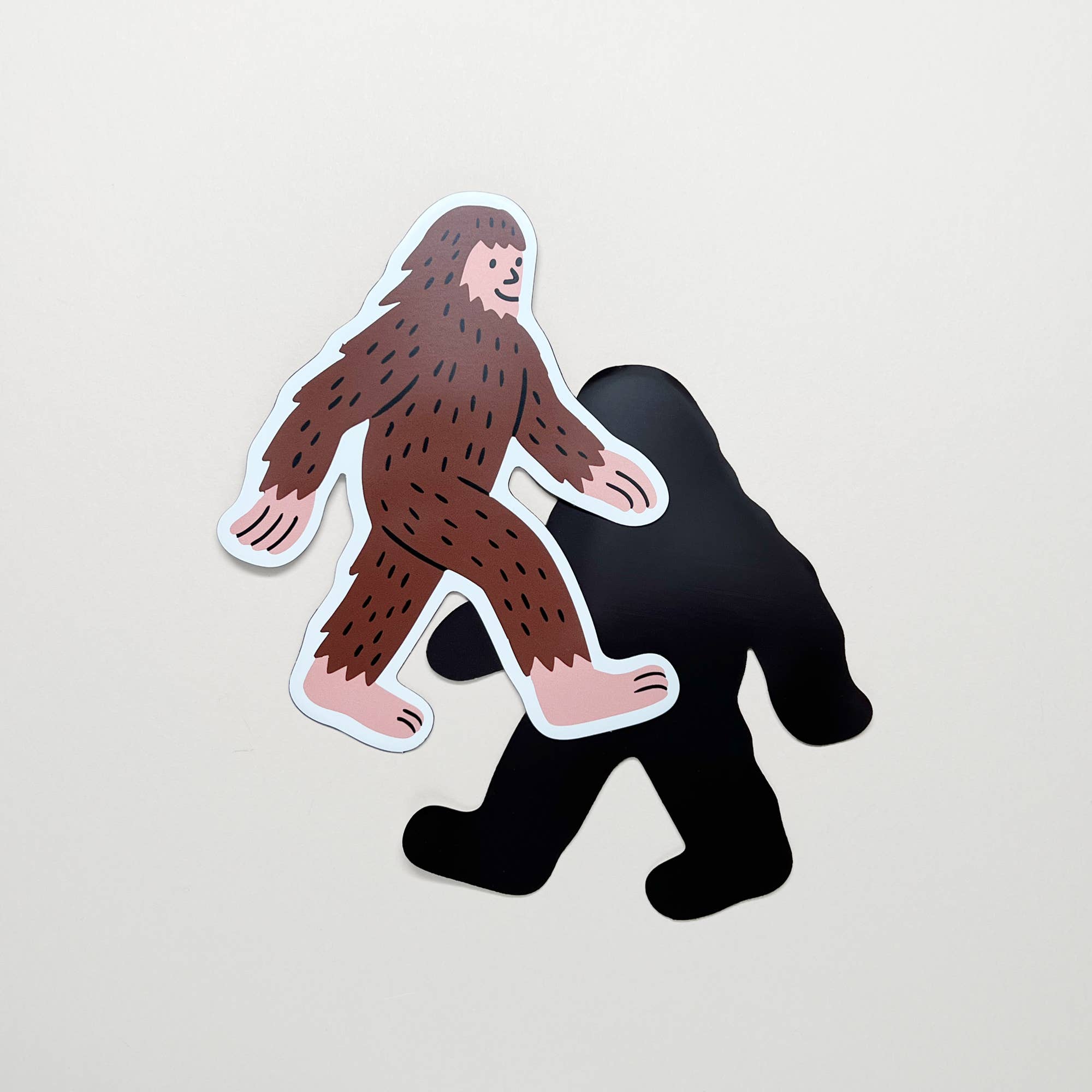 Sungy Side Up - Wholesale Magnet - "Wild & Free" Big Foot, Sasquatch Die-Cut Magnet4