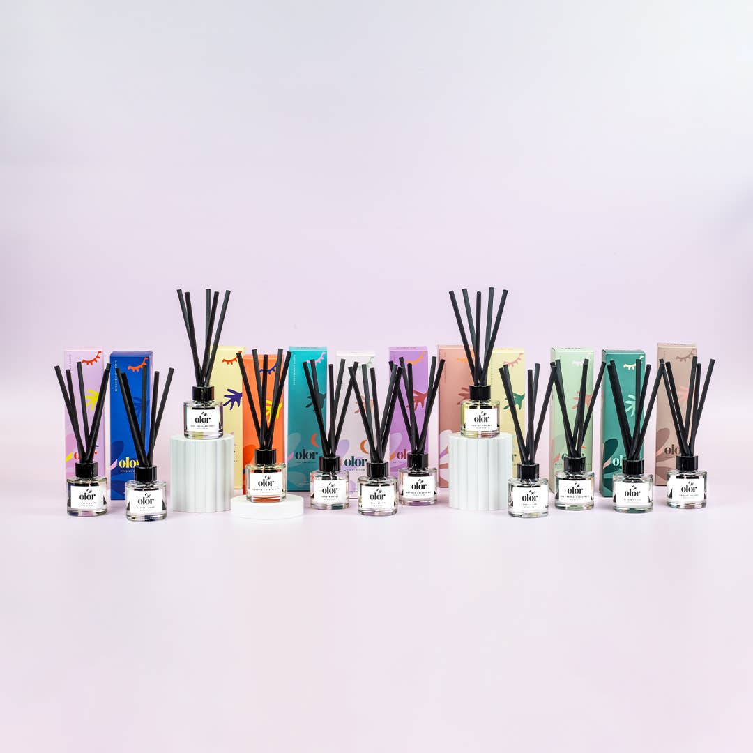 OLOR – wholesale Reed diffuser – Wild Mint Tea Mini Reed Diffuser6