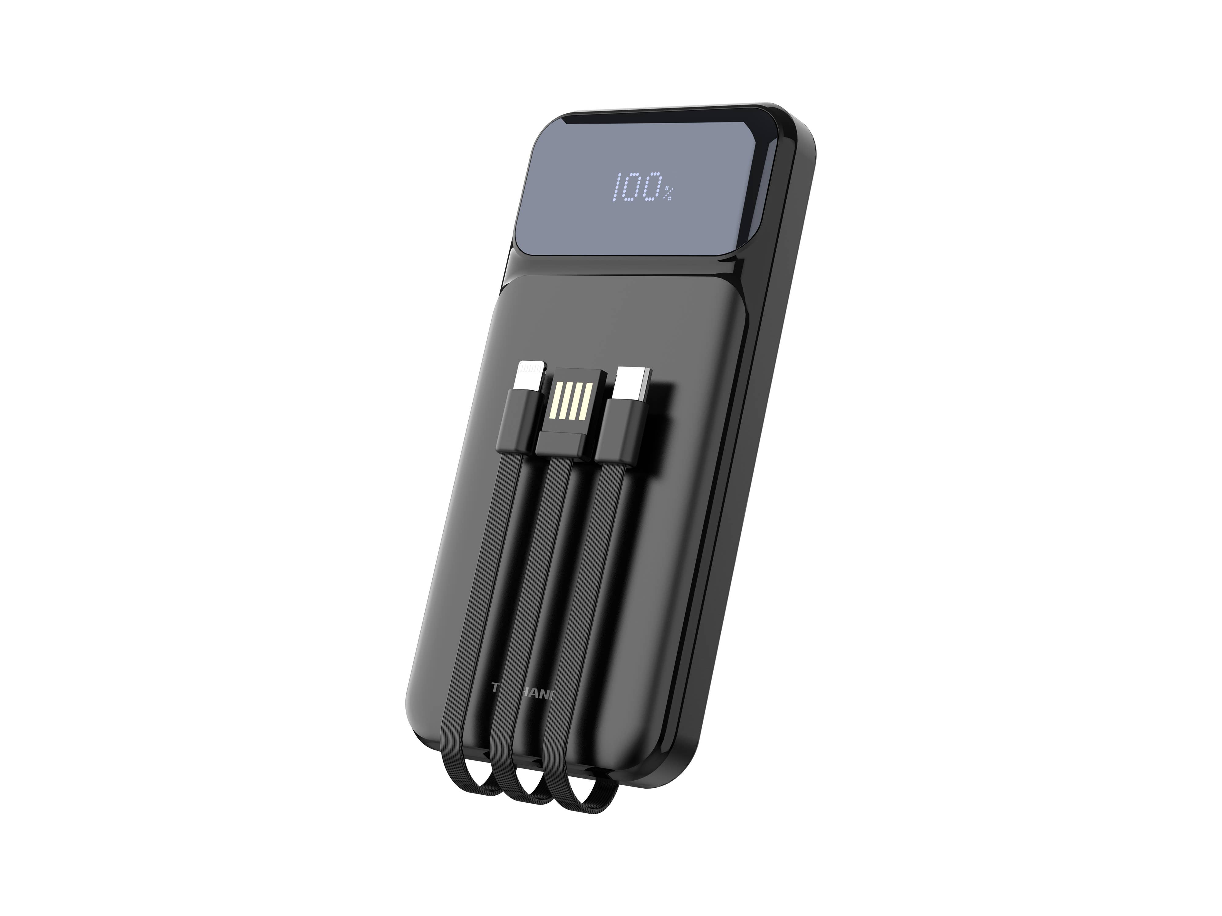 TECHANCY - Wholesale Portable Charger - Techancy 10000mAh Power Bank, 22.5W Super Fast Charging Port