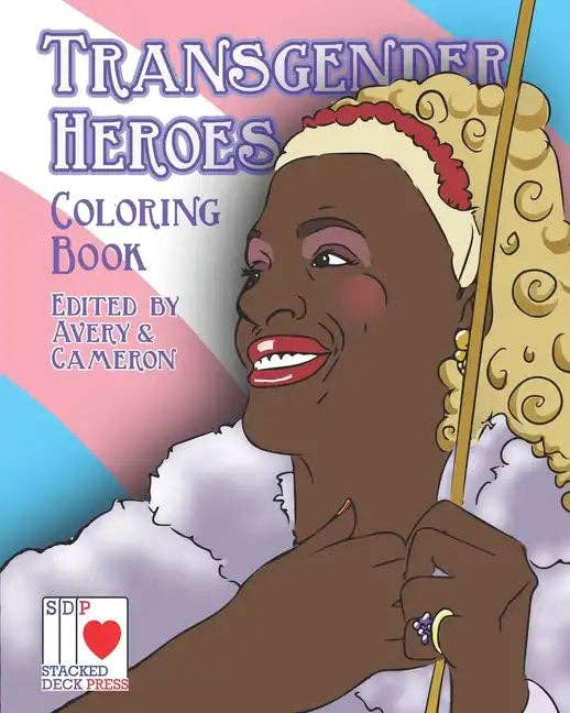 Books by splitShops - Wholesale Book - Adult - The Transgender Heroes Coloring Book - Paperback