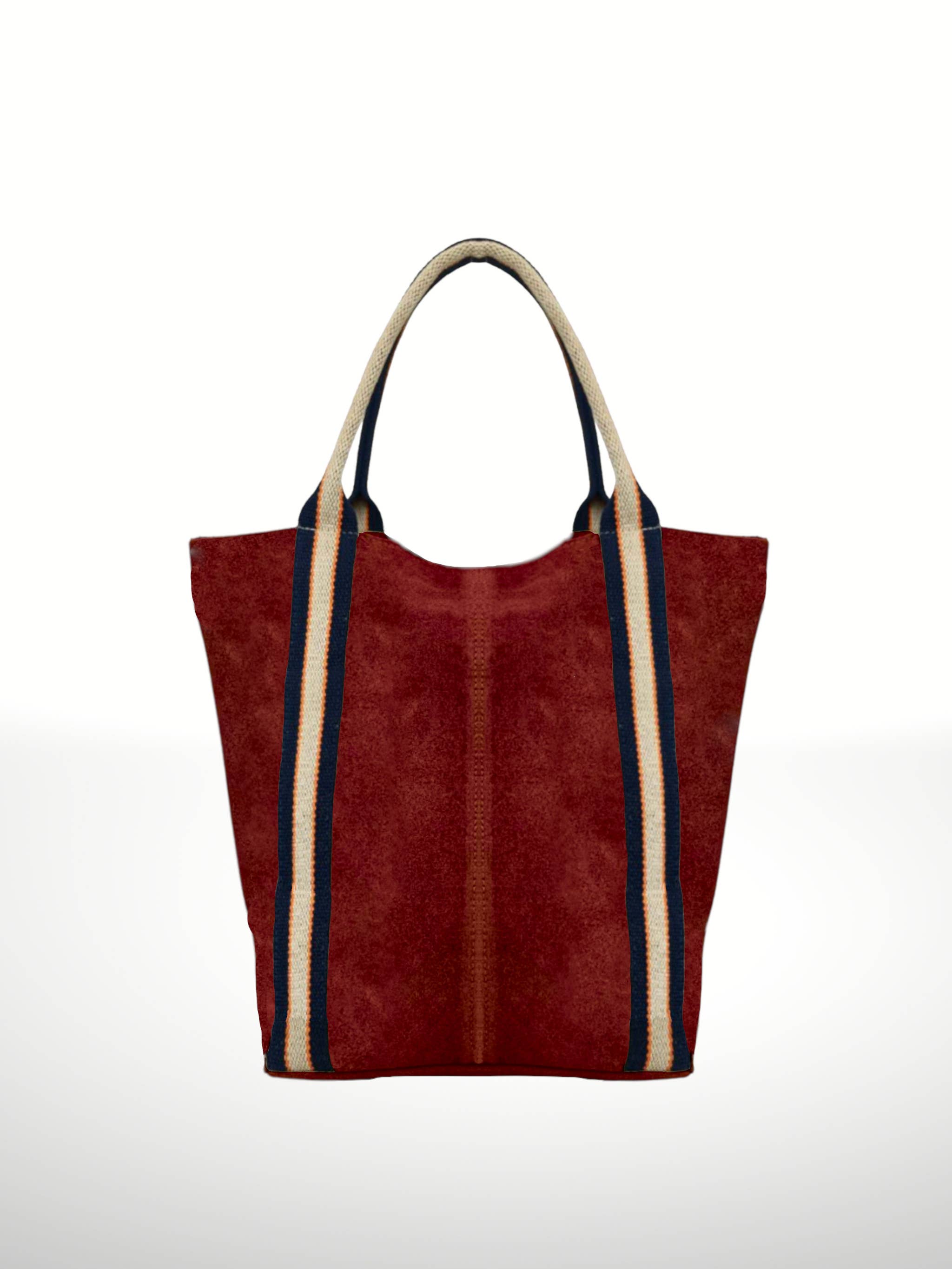 ITALIAN'S LEATHER - Wholesale Tote Bag - Women's - Melody Suede Leather Tote Bag 22189020