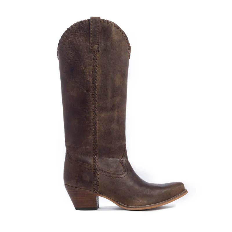 MYRA - EU - Wholesale Cowboy Boots - Women's - Myra Bag High Plains Stitched Leather Boots1