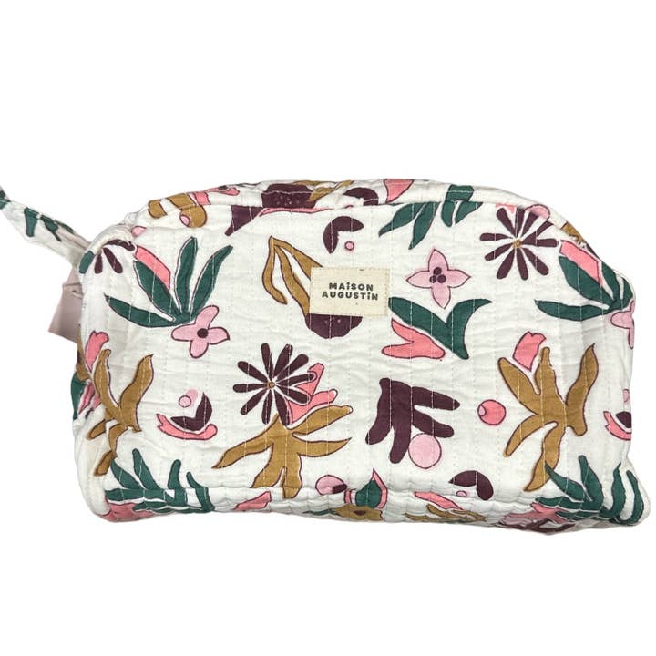Maison Augustin - Wholesale Toiletry Bag - Women's - Matis Coral Toiletry Bag