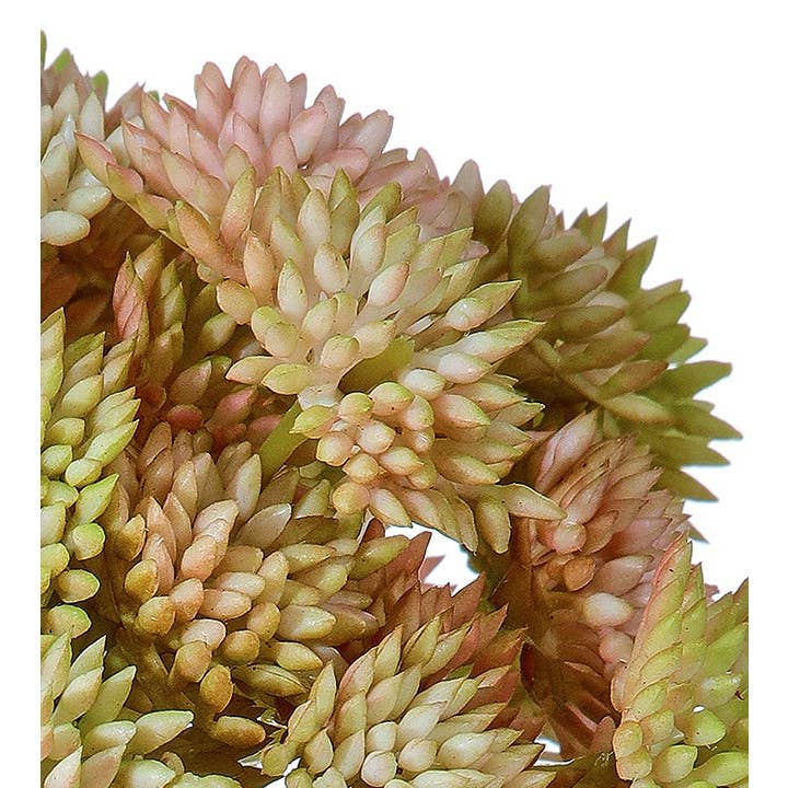 Will's Company - Wholesale Artificial Plant - Soft Touch Sedum Cluster (Ball) Stem - 2 color options2