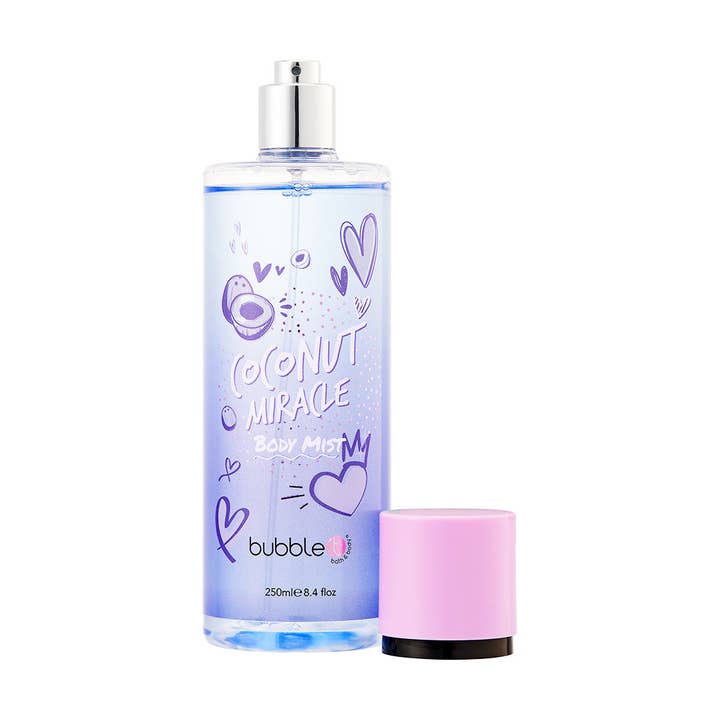 Bubble T Cosmetics - Wholesale Face & Body Mist/Water - Coconut Miracle Body Mist (200ml)