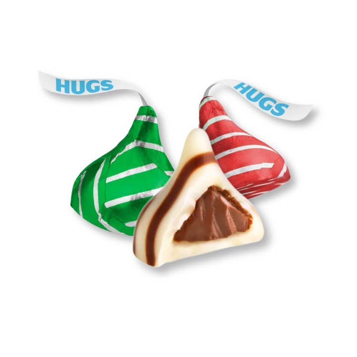 Hershey's Hugs – Baisers au chocolat au lait enrobés de crème blanche, Pack économique en vrac pour la vente par Candy In Bulk