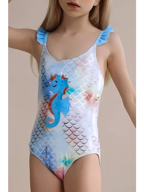 Yira - Wholesale One Piece Swimsuit - Kids - Sparkling Seas One-Piece Swimsuit