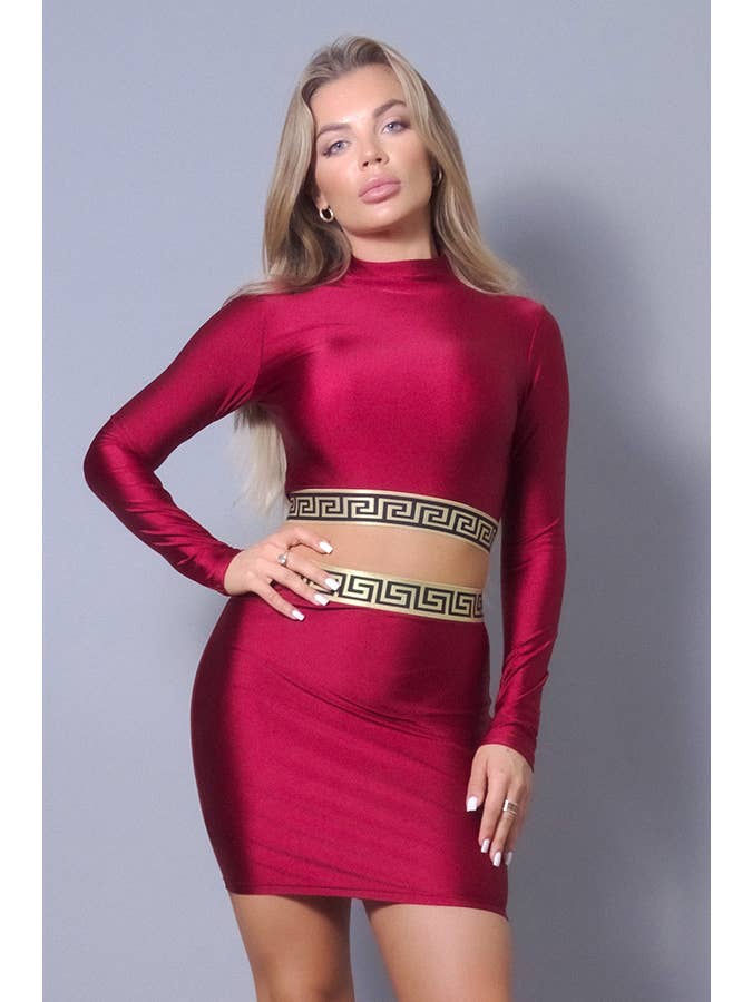 CEFIAN FASHION – Saia - Mulher por atacado – HYPE BABE SEXY TIFFANY GEO TRIM MINI SAIA8